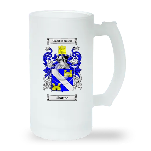 Shattoe Frosted Beer Stein