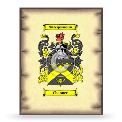 Channer Coat of Arms Print