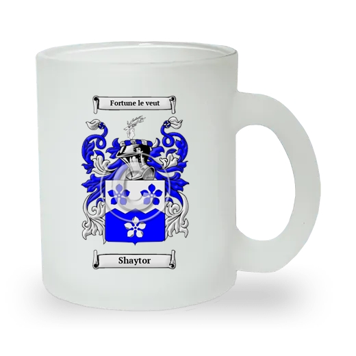 Shaytor Frosted Glass Mug