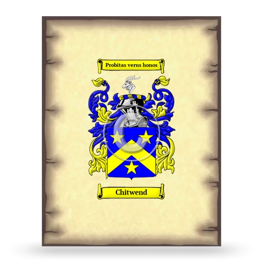 Chitwend Coat of Arms Print