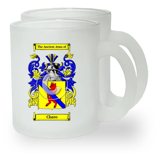 Charo Pair of Frosted Glass Mugs