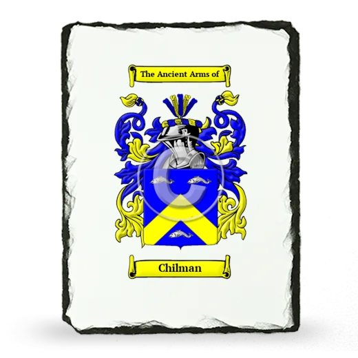 Chilman Coat of Arms Slate