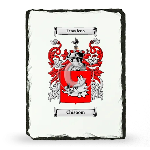 Chisoom Coat of Arms Slate