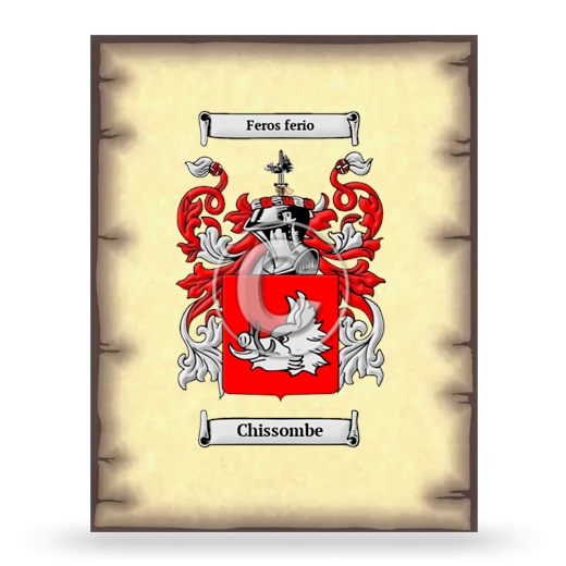 Chissombe Coat of Arms Print