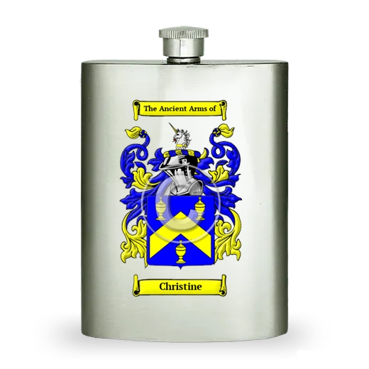 Christine Stainless Steel Hip Flask