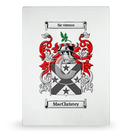 MacChristey Glass Cutting Board