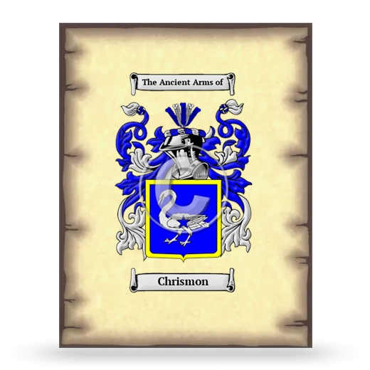 Chrismon Coat of Arms Print