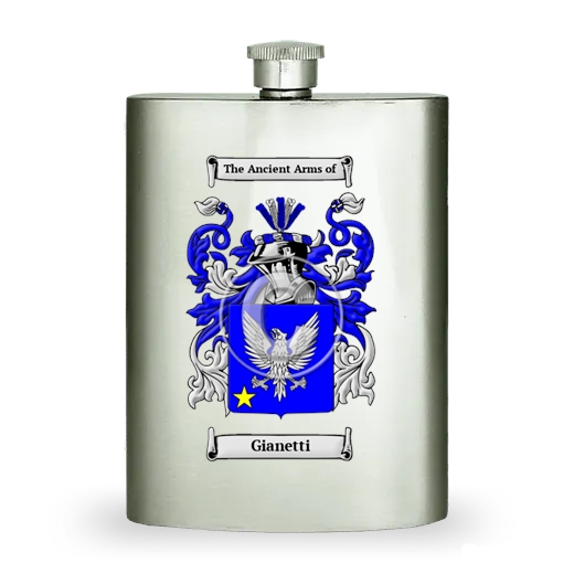 Gianetti Stainless Steel Hip Flask