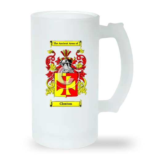 Cloxton Frosted Beer Stein