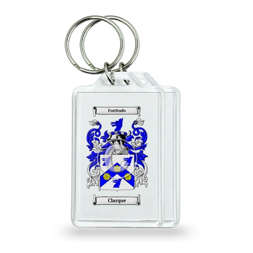 Clarque Pair of Keychains