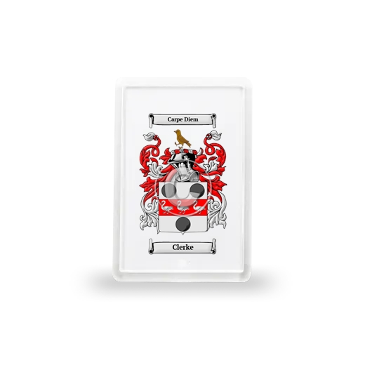 Clerke Coat of Arms Magnet