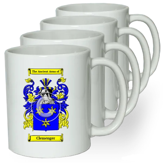 Clemenger Coffee mugs (set of four)