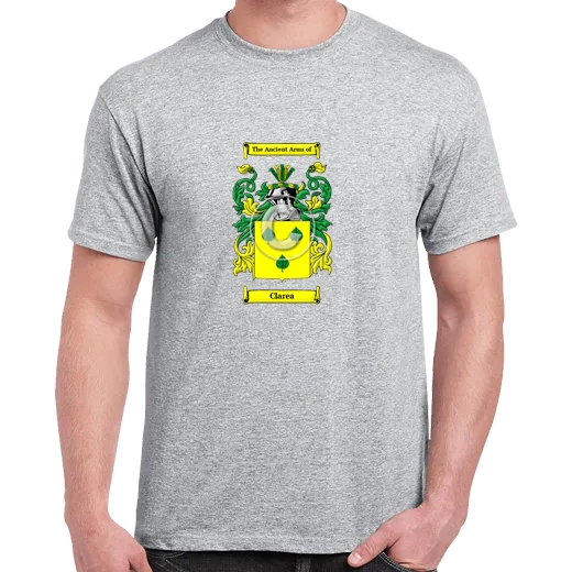 Clarea Grey Coat of Arms T-Shirt