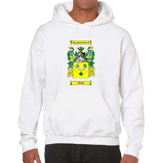 Cleare Unisex Coat of Arms Hooded Sweatshirt