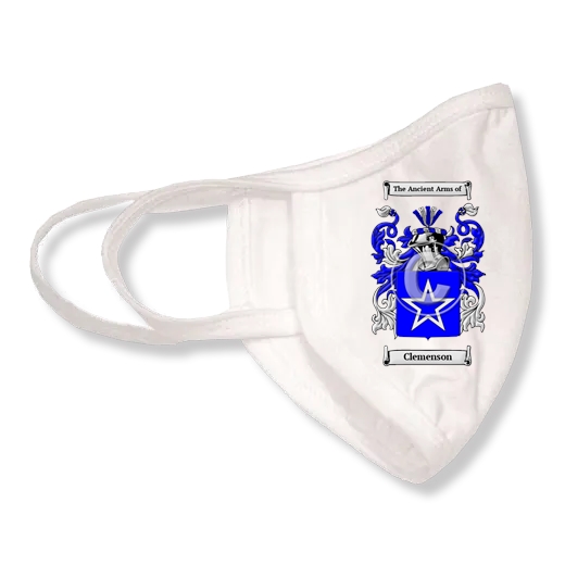 Clemenson Coat of Arms Face Mask