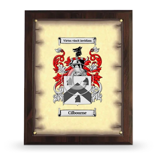 Cilbourne Coat of Arms Plaque