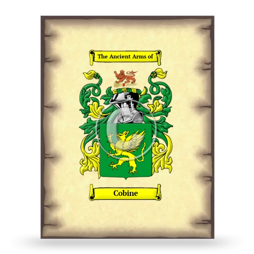 Cobine Coat of Arms Print