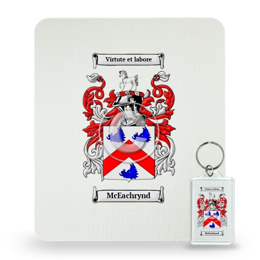 McEachrynd Mouse Pad and Keychain Combo Package