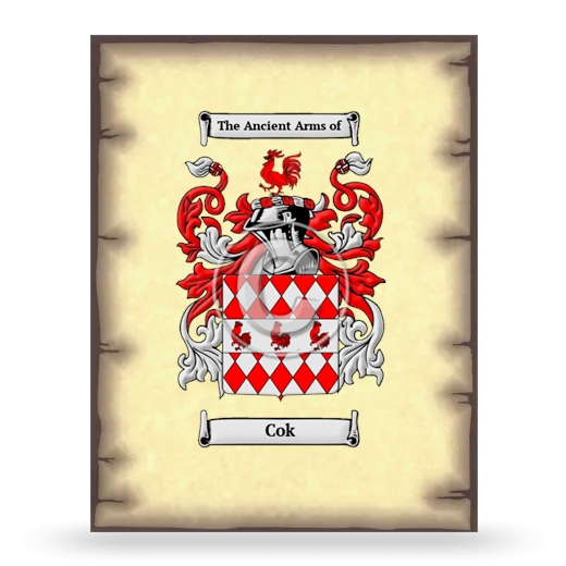 Cok Coat of Arms Print