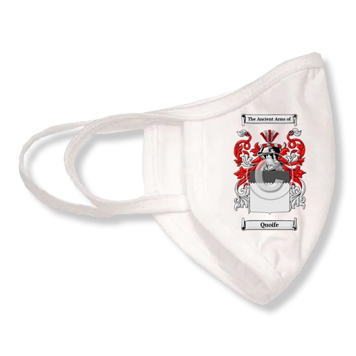 Quoife Coat of Arms Face Mask