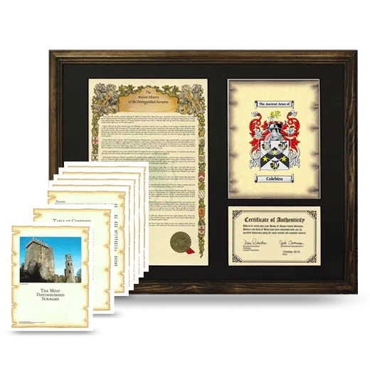 Colebirn Framed History And Complete History- Brown