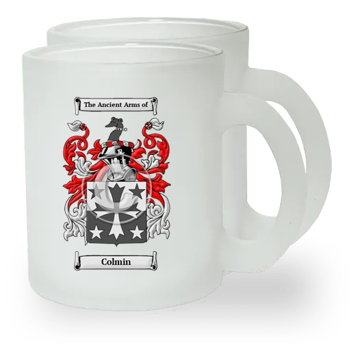 Colmin Pair of Frosted Glass Mugs