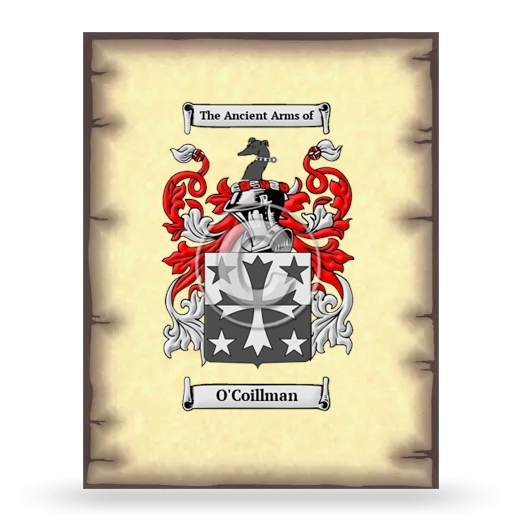 O'Coillman Coat of Arms Print