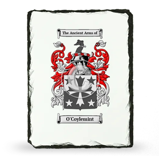 O'Coylemint Coat of Arms Slate