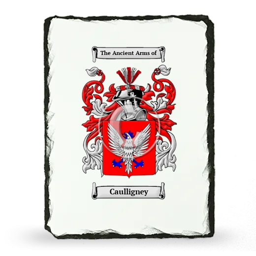 Caulligney Coat of Arms Slate