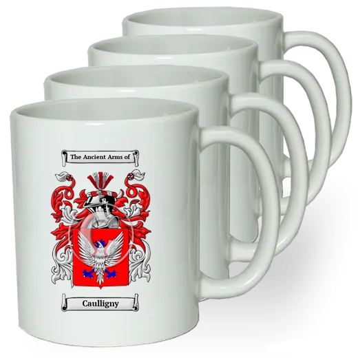 Caulligny Coffee mugs (set of four)