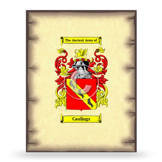 Caulings Coat of Arms Print