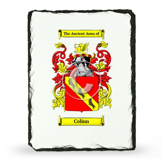 Colinn Coat of Arms Slate