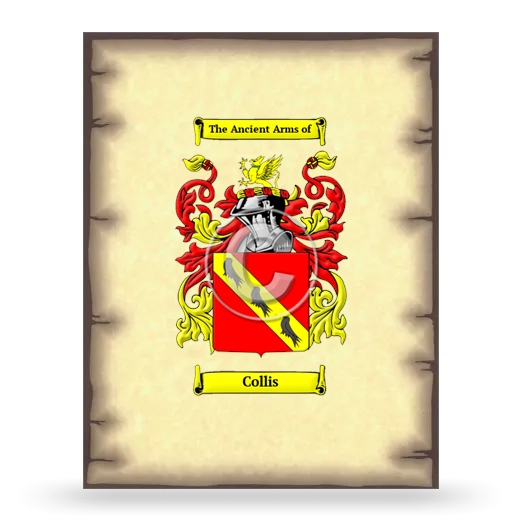 Collis Coat of Arms Print