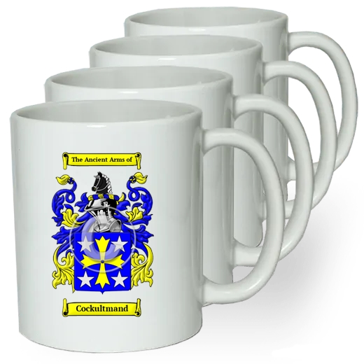 Cockultmand Coffee mugs (set of four)