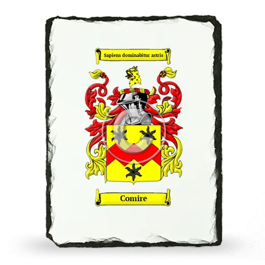 Comire Coat of Arms Slate