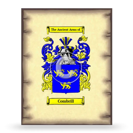 Combrill Coat of Arms Print