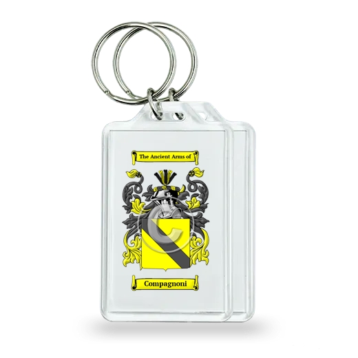 Compagnoni Pair of Keychains