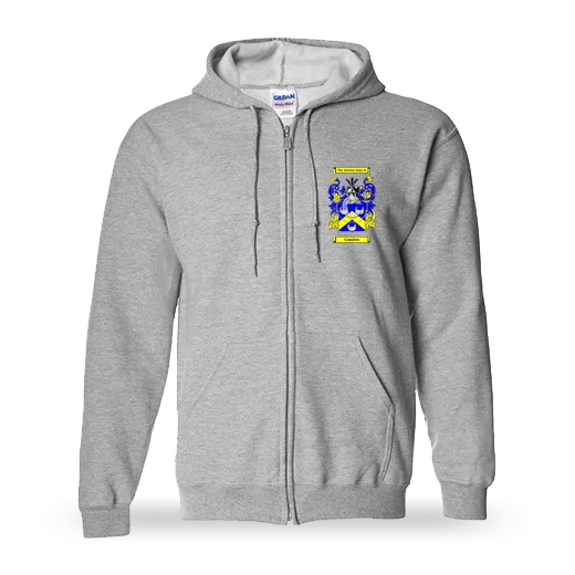 Comites Unisex Coat of Arms Zip Sweatshirt