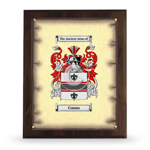 Conan Coat of Arms Plaque