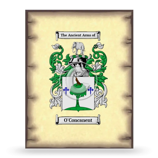 O'Concanent Coat of Arms Print