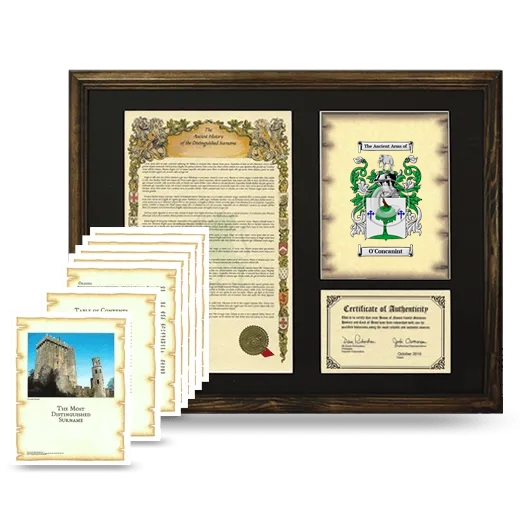 O'Concanint Framed History And Complete History- Brown