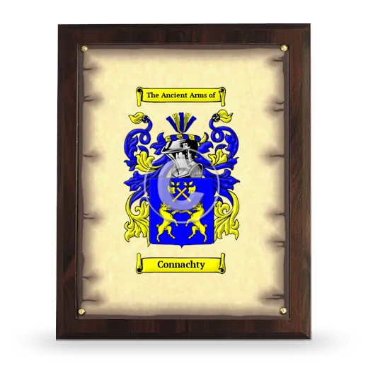 Connachty Coat of Arms Plaque