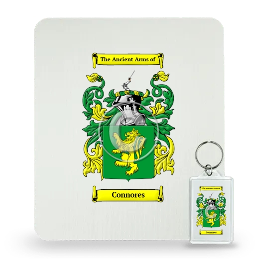 Connores Mouse Pad and Keychain Combo Package