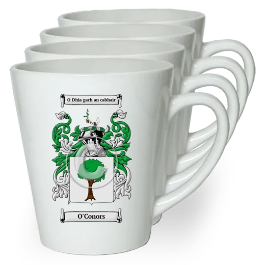 O'Conors Set of 4 Latte Mugs