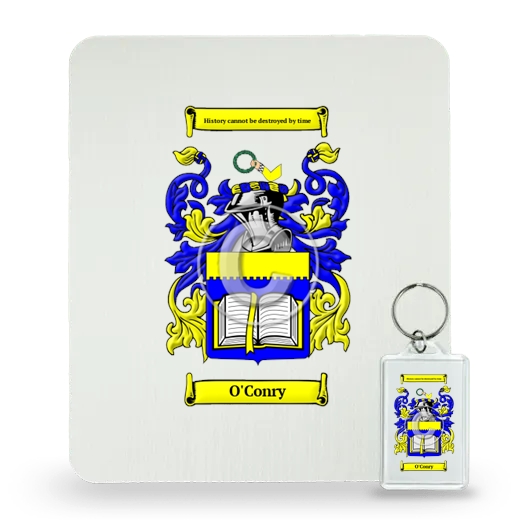 O'Conry Mouse Pad and Keychain Combo Package