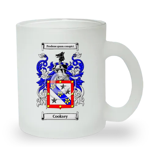 Cooksey Frosted Glass Mug