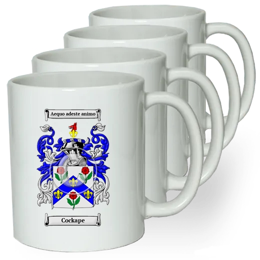 Cockape Coffee mugs (set of four)