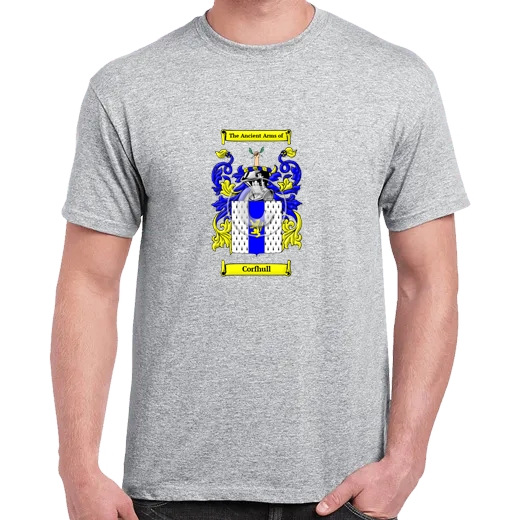 Corfhull Grey Coat of Arms T-Shirt