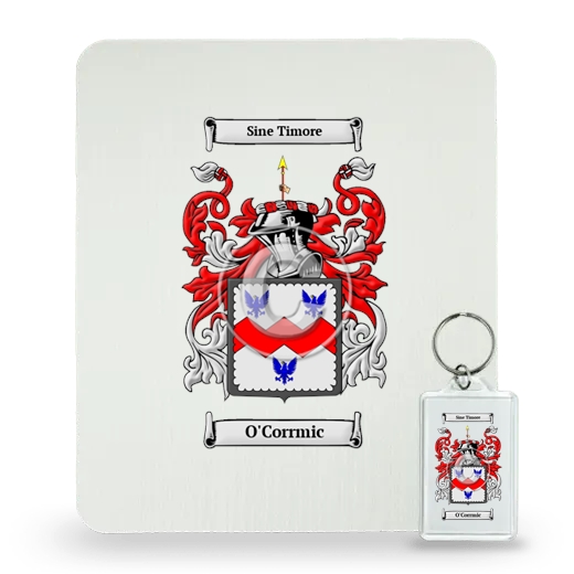 O'Corrmic Mouse Pad and Keychain Combo Package