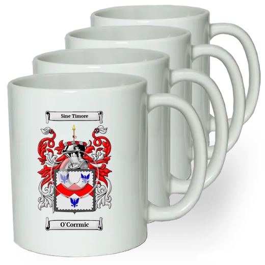 O'Corrmic Coffee mugs (set of four)